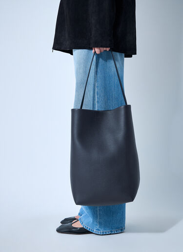 The Row Large N/S Park Tote Bag Navy row0260034