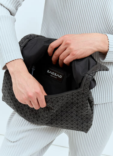 Bao Bao Issey Miyake Crystal Matte Flap Crossbosy Bag Black bao0158001