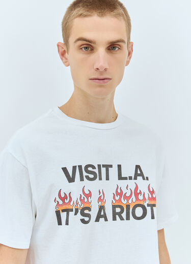 Gallery Dept. L.A. Riot T-Shirt White gdp0158028