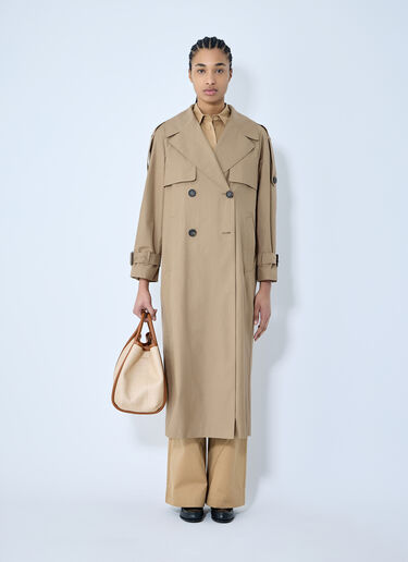 Max Mara Tailored Trench Coat Beige max0259029
