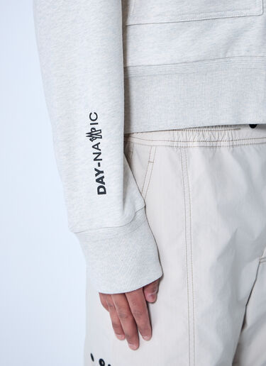 Moncler Grenoble パッド入りウール製フード付きジップアップジャケット  ホワイト mog0159007