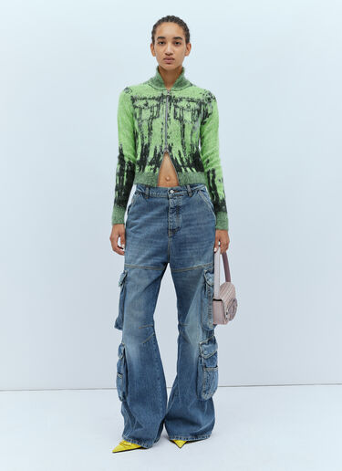 Diesel M-Taphos Fuzzy Sweater Green dsl0254008
