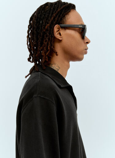 Brain Dead Elia Matte Sunglasses Black bds0356004