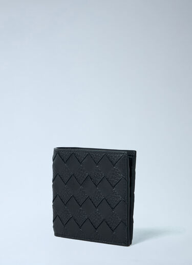 Intrecciato Bi-Fold Wallet Bottega Veneta Intrecciato Bi-Fold Wallet Black bov0163008