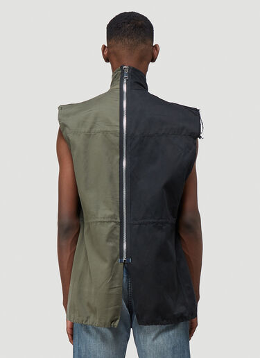 (Di)vision Split Military Vest Green div0342007