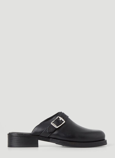 Our Legacy Camion Mules Black our0348029