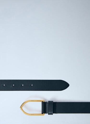 Jacquemus La Ceinture Bambino Leather Belt Black jac0264062