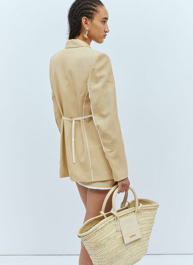 Jacquemus La Veste Caraco Blazer Beige jac0254115