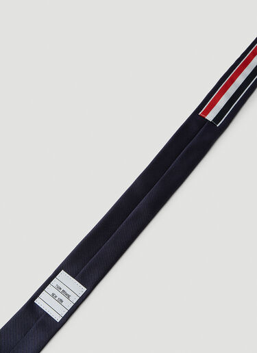 Jacquard Tie Thom Browne Jacquard Tie Navy thb0152023