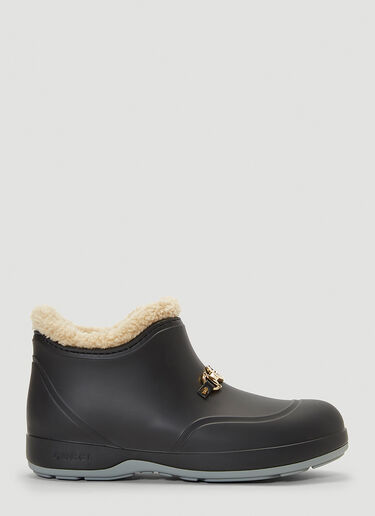 Gucci Horsebit Ankle Boots Black guc0141071