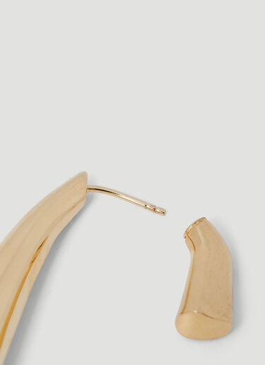 Bottega Veneta Sardine Earrings Gold bov0254024