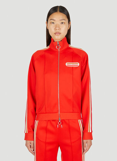 Rabanne Logo Patch Track Sweatshirt Red pac0250015
