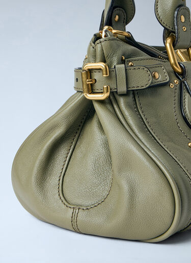 Small Paddington Chain Shoulder Bag Chloé Small Paddington Chain Shoulder Bag Green chl0264047