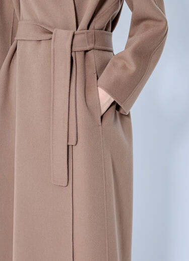 LN-CC® - Max Mara: Belted Wool Blend Coat - Camel Max Mara Belted Wool Blend Coat Camel max0265222