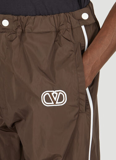 Valentino 软壳运动裤 棕 val0149011