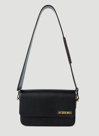 Jacquemus Le Carinu Baguette Shoulder Bag Black jac0246048