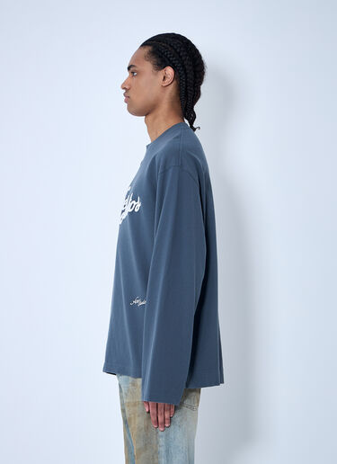 Acne Studios Logo Motif T-Shirt Grey acn0160009