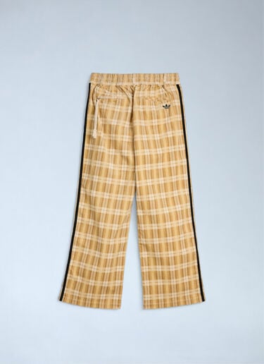 Check Logo Motif Track Pants adidas x Song For The Mute Check Logo Motif Track Pants Beige asf0362061