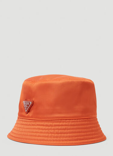 Prada Nylon Bucket Hat Orange pra0141023