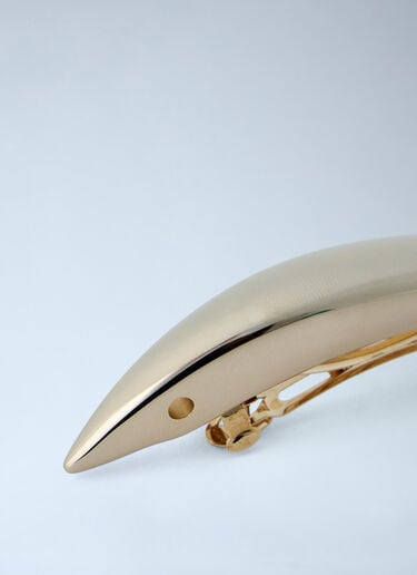 Bottega Veneta Sardine Hair Clip Gold bov0263038
