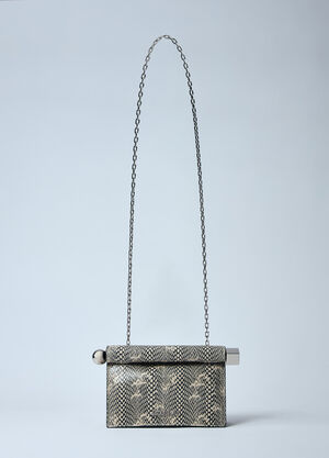 Bottega Veneta La Piccola Pochette Rond Carré Clutch Black bov0260027