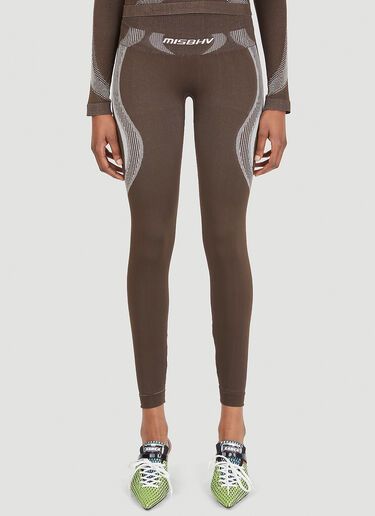 MISBHV Sport Active Classic Leggings Brown mbv0245010