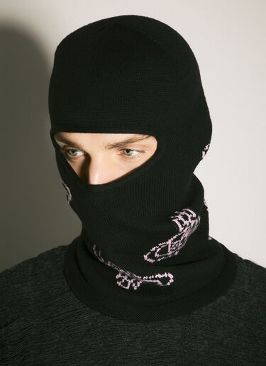 Vivienne Westwood Orb 巴拉克拉法帽 黑色 vvw0158012