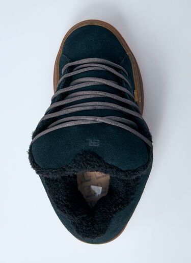 ERL Suede Vamp Skate Sneakers Black erl0160017
