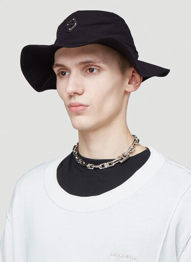 A-COLD-WALL* Rhombus Bucket Hat  Black acw0143014