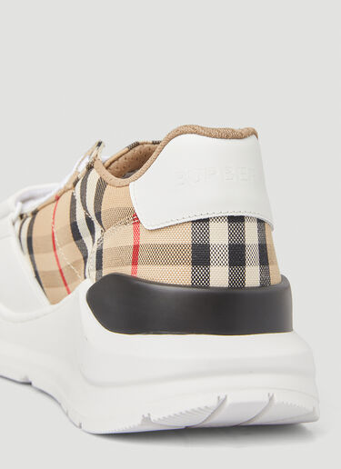 Burberry Vintage Check Regis Sneakers Brown bur0249093