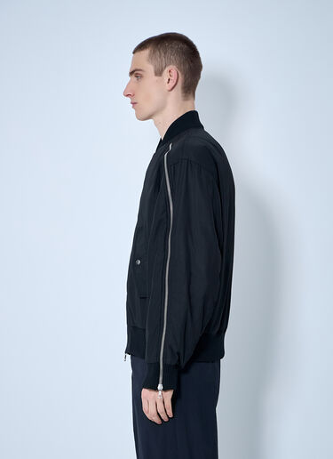 Dries Van Noten 尼龙飞行员夹克  黑色 dvn0160003