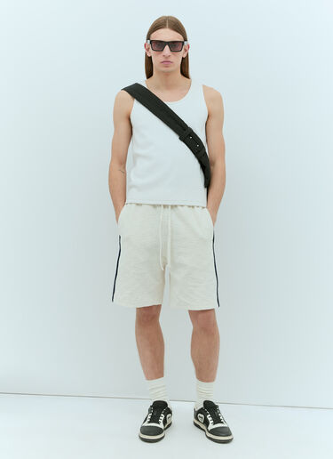 GG Cotton Terry Cloth Shorts Gucci GG Cotton Terry Cloth Shorts White guc0155006