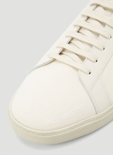 Saint Laurent SL06  Low-Top Sneakers White sla0143054