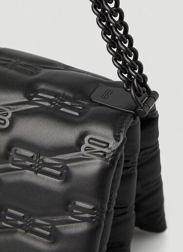 Balenciaga Triplet Medium Shoulder Bag Black bal0248021