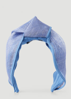 Flapper Stella Knotted Headband Blue fla0245006