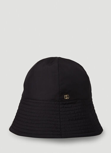 Gucci Brella Cloche Hat Black guc0152194