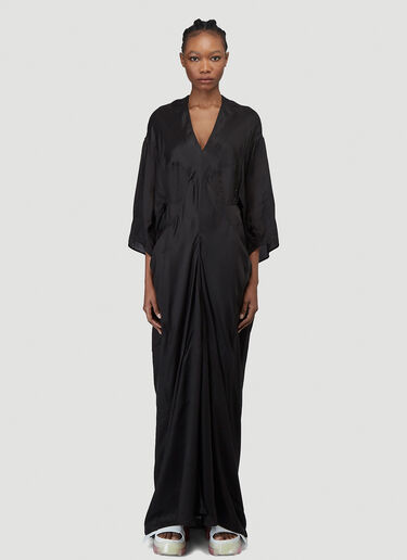 Satin Gown Rick Owens Satin Gown Black ric0239004