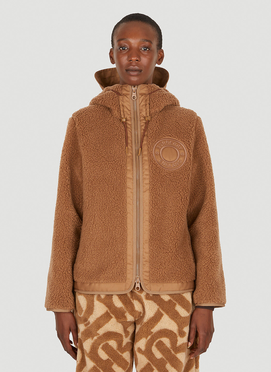 Burberry fleece top