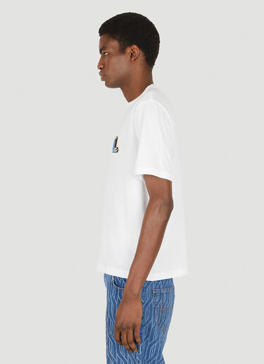 Lanvin Column Patch T-Shirt White lnv0147033