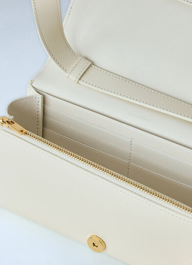Jil Sander All-Day Shoulder Bag White jil0264042