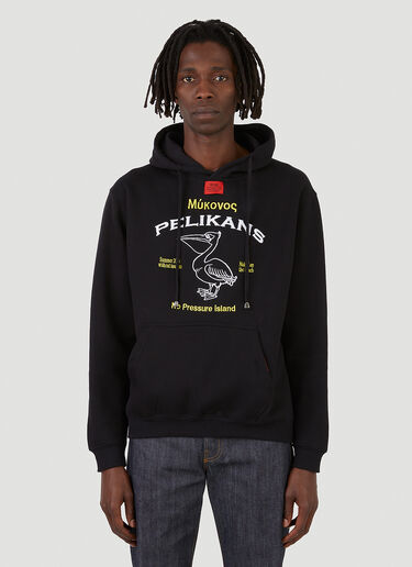Pressure Pelikan Pressure Hooded Sweatshirt Black prs0146015