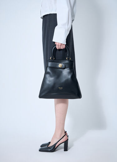 Prada Medium Carey Handbag Black pra0260069