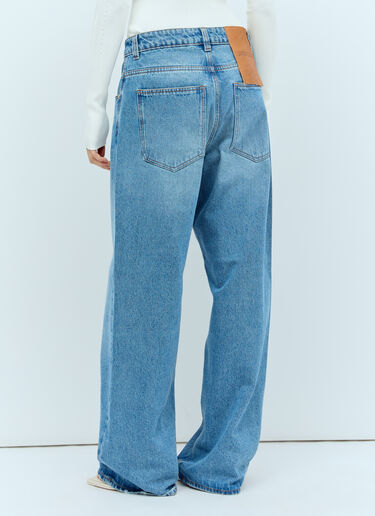 Jacquemus Le De-Nîmes Large Jeans Blue jac0256025