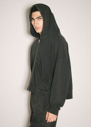 Entire Studios Eternal Zip Hooded Sweatshirt Black ent0157029