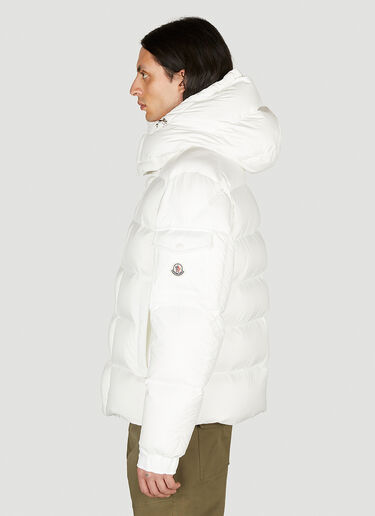 Moncler Vezere Short Down Jacket White mon0154008