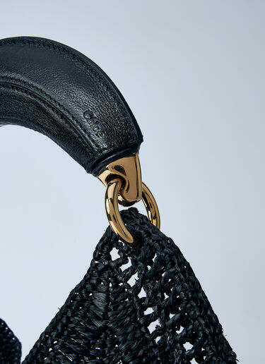 Chloé Summer Banana Hobo 单肩包  黑色 chl0260025