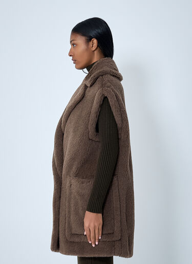 Camel-Hair Gilet Max Mara Camel-Hair Gilet Brown max0262053