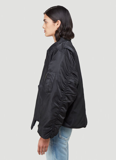 (Di)vision Split Bomber Jacket Black div0342014