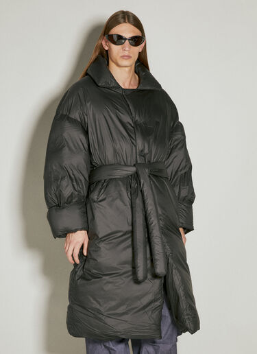 RBI Down Coat Entire Studios RBI Down Coat Black ent0153002