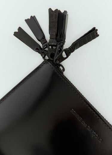 Comme des Garçons Wallet Zipper Medley Small Pouch Black cdw0356005